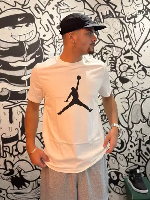 Camiseta Jordan Jumpman Logo CJ0921 Branca