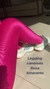 Legging Canelada Rosa Amaranto