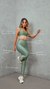 Legging Canelada Verde Alecrim