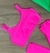 Top Alça Embutida Rosa Neon