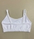 Tops Alça Embutida Neutros Branco - comprar online