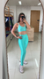 Tops Alça Embutida Verde Menta - comprar online