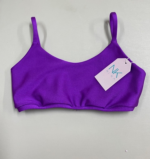 Top Bia Glow Fúcsia