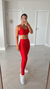 Tops Alça Embutida Vermelho Red - comprar online