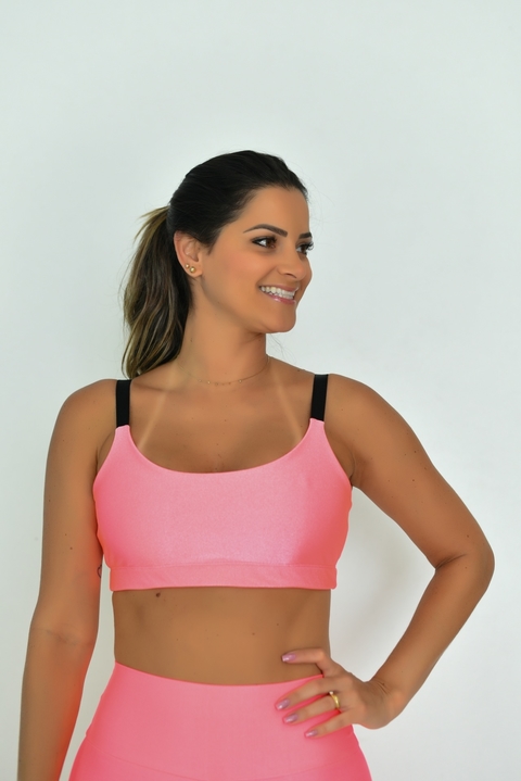 Top Alça regulável Zig Zag