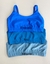Top Alça Embutida Azul Nilo - comprar online