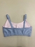 Tops Alça Embutida Azul Garoa - comprar online
