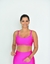 Top alça Embutida Pink
