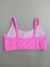 Tops Alça Embutida Rosa Chiclete - comprar online