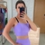 Cropped - Roxo Lavanda