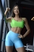 Short Duda Canelado Sky blue - comprar online