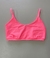 Tops Bia Canelado Rosa Zig Zag