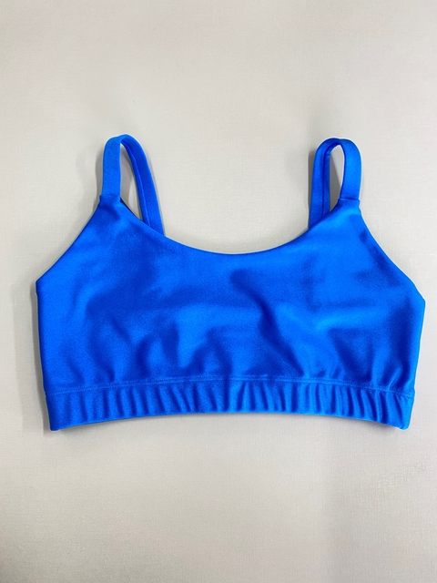 Tops Alça Embutida Azuis Enseada
