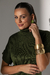 Imagem do Vestido Tricô Midi Gola Alta | Verde