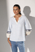 Blusa Listrada Boho