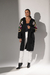 Cardigan Bordado Capuz | Preto - comprar online