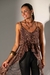 Blusa Animal Print Boho - loja online