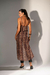 Blusa Animal Print Boho - Doce Maria