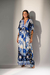 Vestido longo estampado Doce Maria Petrópolis