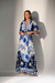 Vestido longo estampado Doce Maria Petrópolis