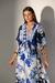Vestido longo estampado Doce Maria Petrópolis