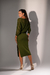 Imagem do Conjunto Vestido e Blusa Rendada Tricô | Verde