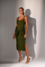 Conjunto Vestido e Blusa Rendada Tricô | Verde - Doce Maria