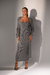 Vestido tricô com cardigan - Doce Maria Petrópolis