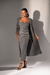 Vestido tricô com cardigan - Doce Maria Petrópolis
