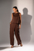 Conjunto Blusa e Calça Transpasse 