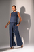 Conjunto Blusa e Calça Transpasse 