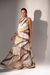 Vestido longo tule estampado