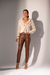 Calça Resinada | Marrom - comprar online