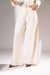 Calça Wide Leg Natural na internet