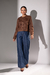 Calça Jeans Pantalona Básica - comprar online