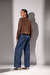 Calça Jeans Pantalona Básica na internet