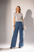 Calça Cós Macramê Thassia| Cru| Azul| Caque| Verde| Preta - Doce Maria