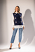 Blusa 2 em 1 Colete e Camisa - Marinho - Doce Maria