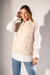 Blusa 2 em 1 Colete e Camisa - Bege - comprar online