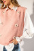 Blusa 2 em 1 Colete e Camisa - Rosa na internet