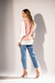 Blusa 2 em 1 Colete e Camisa - Rosa