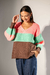 Blusa Tricô 3 Cores Decote V