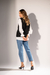Blusa 2 em 1 Colete e Camisa - Preta