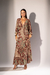 Vestido Longo Estampado com Top - loja online