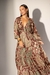 Vestido Longo Estampado com Top