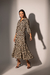 Vestido Animal Print Midi - Doce Maria