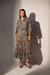 Vestido Animal Print Midi - comprar online