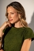Conjunto Tricô Blusa e Calça - Verde - loja online
