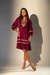 Vestido Boho Curto Magenta - Doce Maria