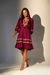 Vestido Boho Curto Magenta - comprar online